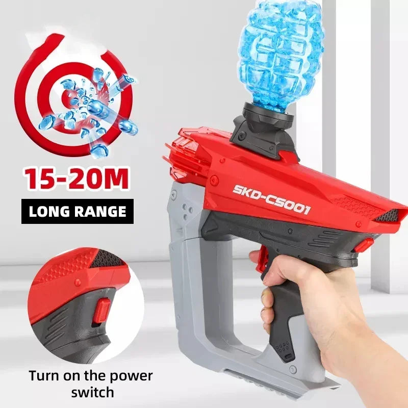 Mini Blaster Elétrico Furtivo Atirador de Gel